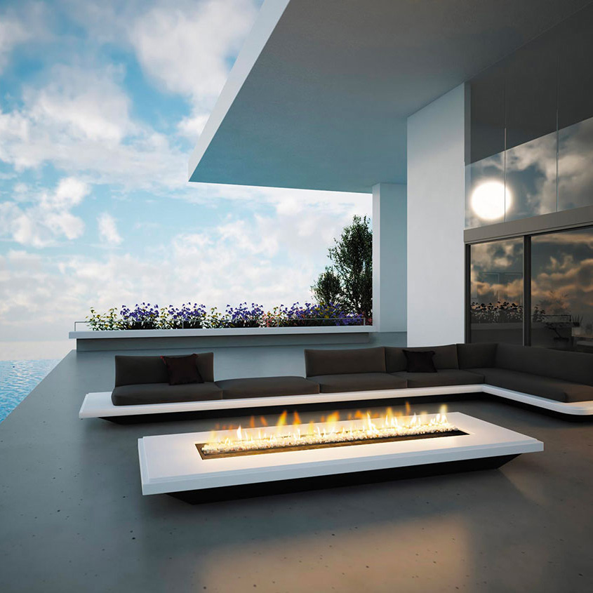 FOCUS GAS FIRE PIT OUTDOOR